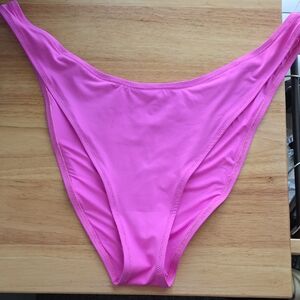 SKIMS Recycled Swim Cheeky Tanga Neon Orchid 4X Bottom #52